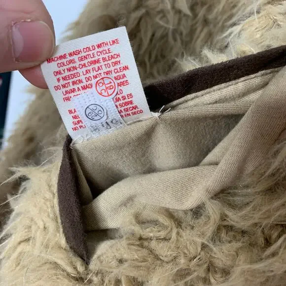 3/$20 Mossimo Supply plaid flannel lined reversible faux fur vest Small Medium - Picture 6 of 6